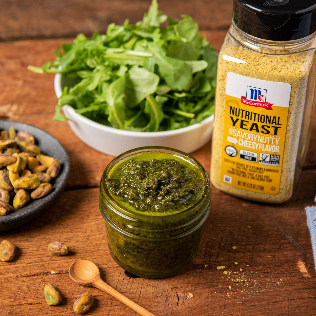 McCormick Nutritional Yeast (Sprinkle on Everyday Recipes to Add Rich Umami Flavor), 4.2 oz