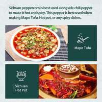 Soeos Sichuan Peppercorns, 4oz(113g), Authentic Szechuan Red Peppercorn, Numbing and Tingle Effect, Less Seeds, Strong Flavor, Essential for Mapo Tofu, Kung Pao Chicken and Asine Cusine