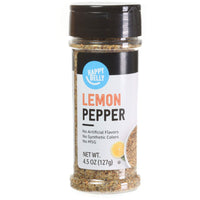 Happy Belly Lemon Pepper Seasoning Salt, 4.5 Ounce