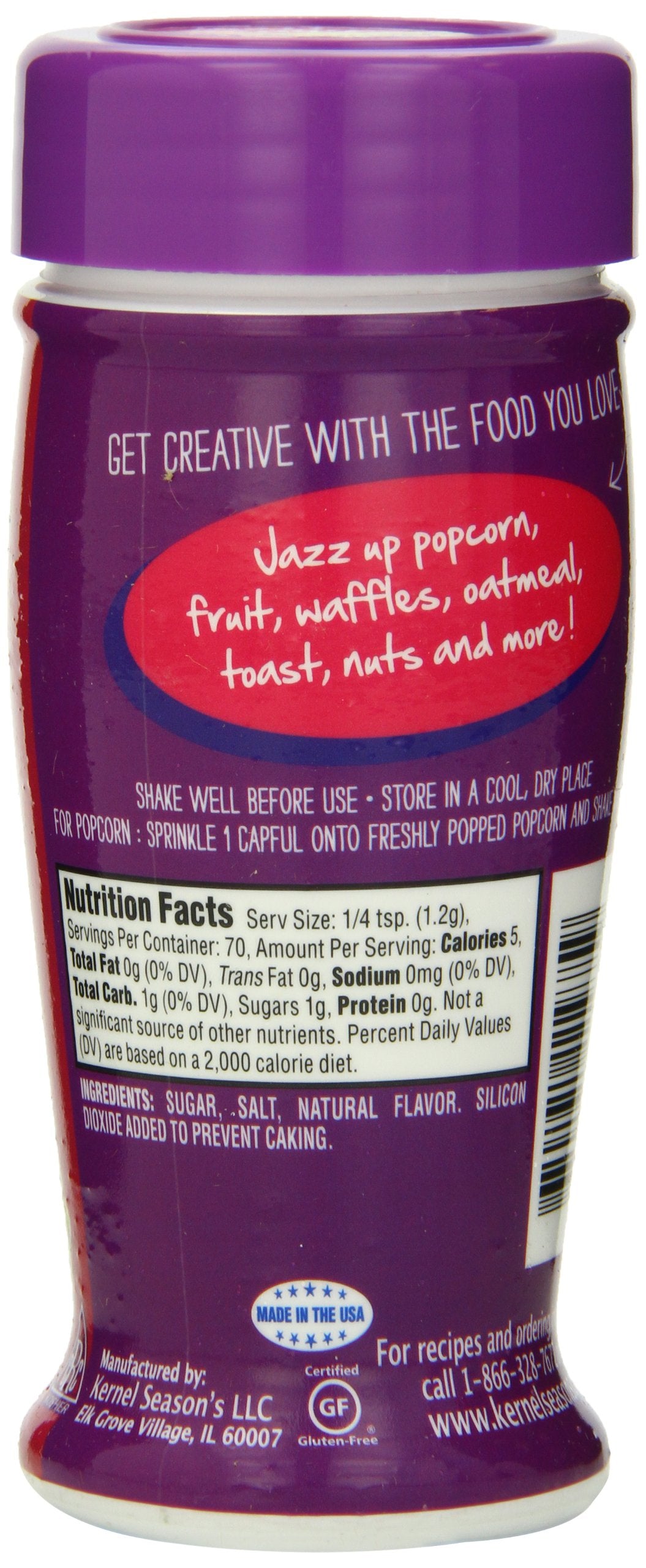 Kernel Season's  Popcorn Seasoning, Kettle Corn, 3 Ounce (Pack of 6)