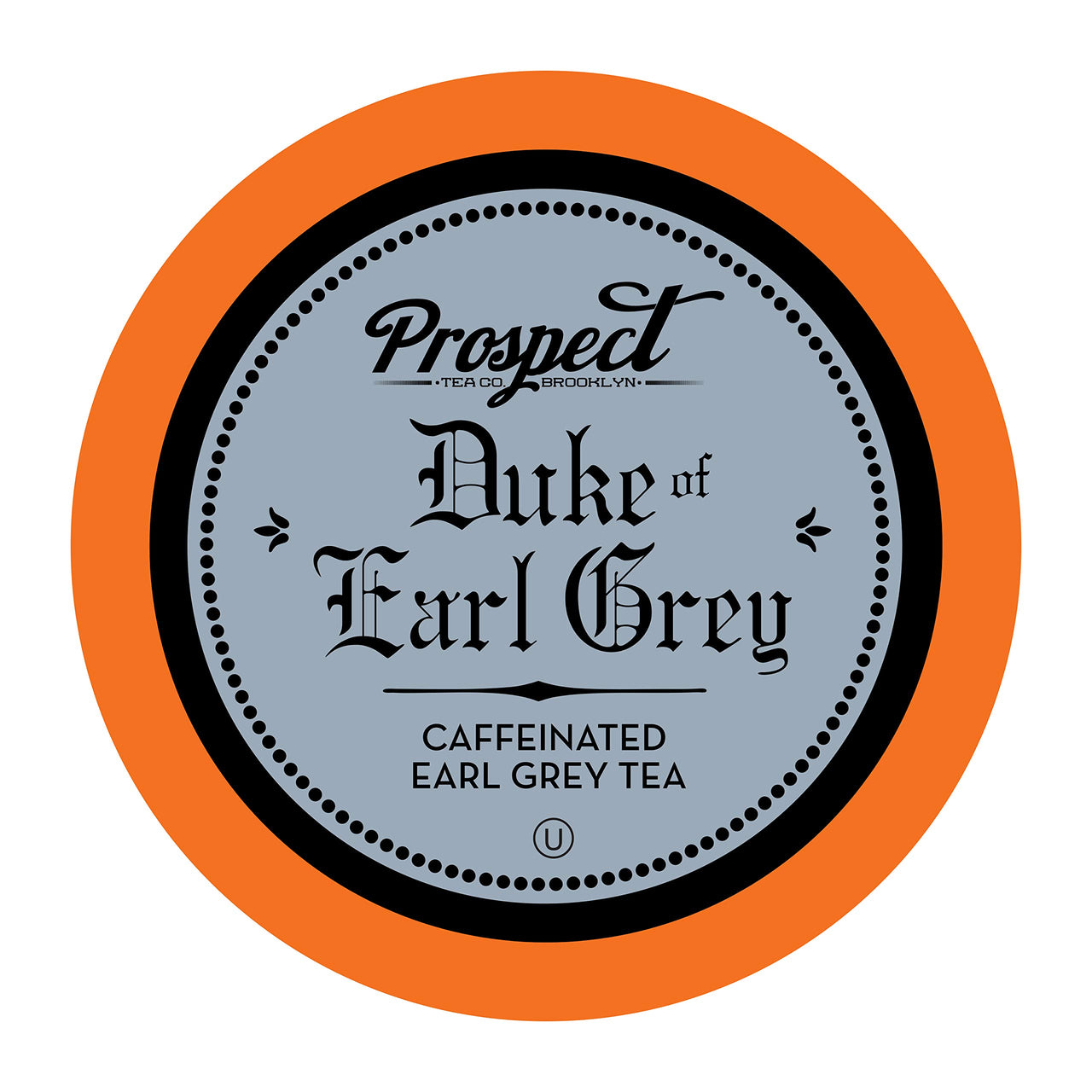 Prospect Tea Duke Of Earl Grey Tea Pods Compatible with K Cup Brewers Including 2.0, 40 Count