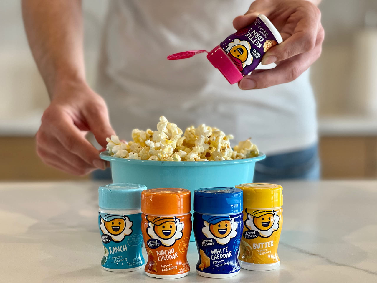 Kernel Season's  Popcorn Seasoning Mini Jars Variety Pack, 0.9 Ounce (Pack of 8)