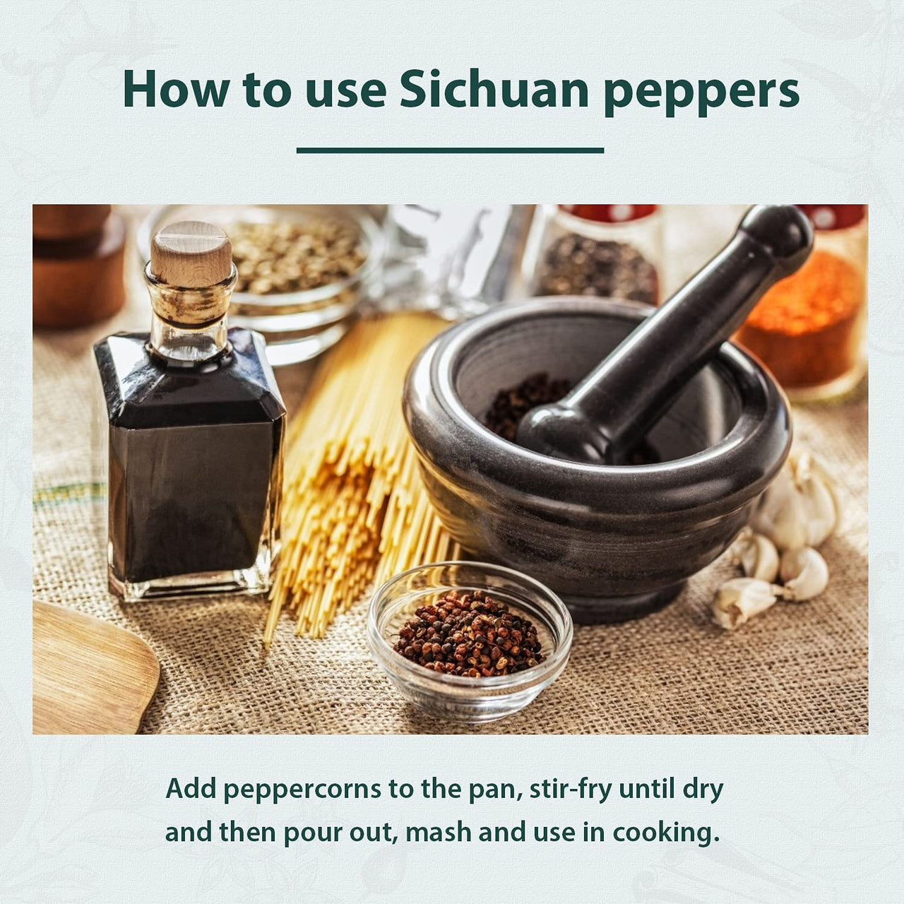 Soeos Sichuan Peppercorns, 4oz(113g), Authentic Szechuan Red Peppercorn, Numbing and Tingle Effect, Less Seeds, Strong Flavor, Essential for Mapo Tofu, Kung Pao Chicken and Asine Cusine