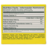 Zorritone Hard Candy Mints and Herbal Flavor, 3-pack of 20 Caramels Each, 3 boxes