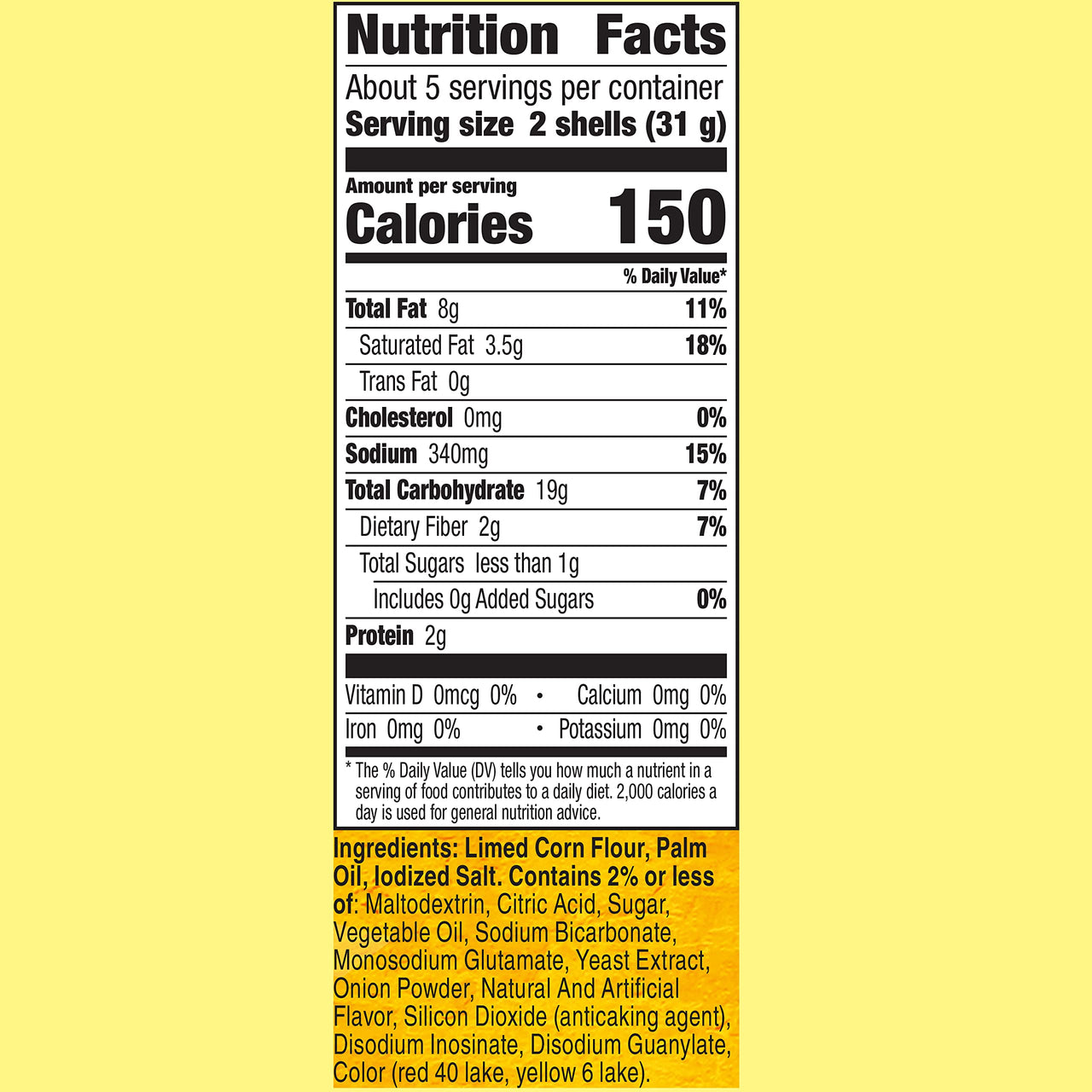 Old El Paso Takis Fuego Stand 'N Stuff Taco Shells, 10-count