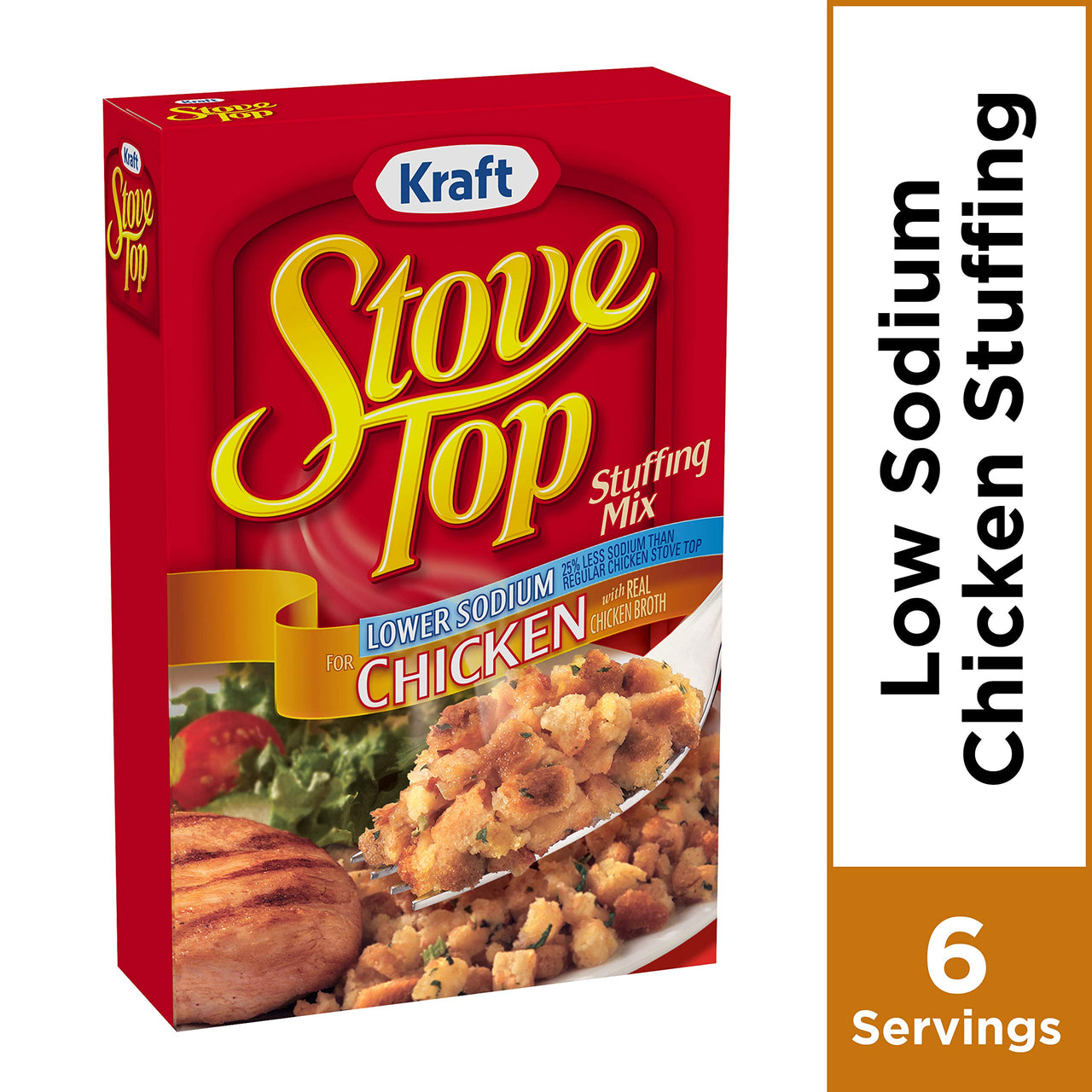 Stove Top Low Sodium Chicken Stuffing Mix ,6 Oz