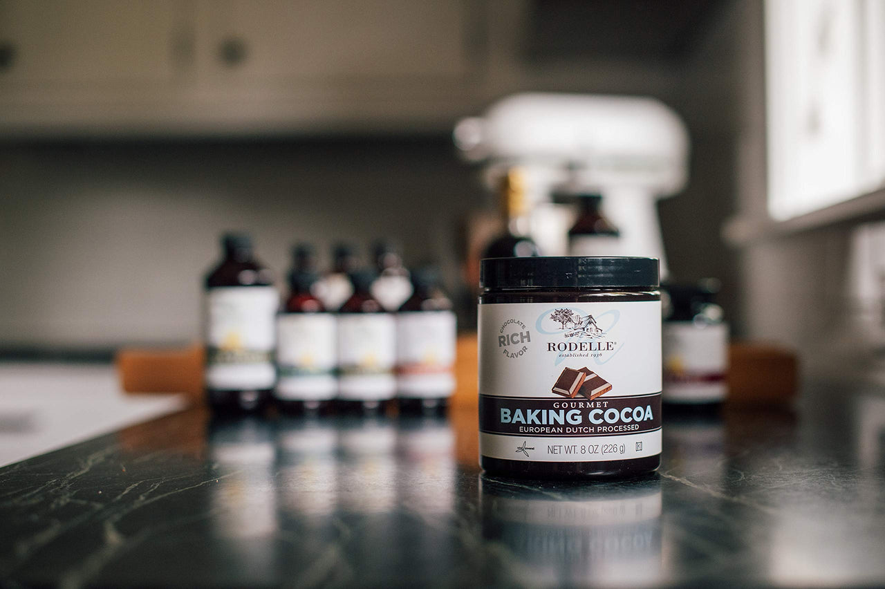 Rodelle Baking Cocoa, Gourmet, 8 Oz