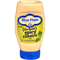 Blue Plate {Go Bold} Spicy Cilantro Sauce, 12 Ounce Squeeze