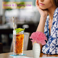 Larksilk Pink Silk Carnation Picks, Artificial Flowers for Weddings, Decorations, DIY Decor, 50 Count Bulk, 3.5