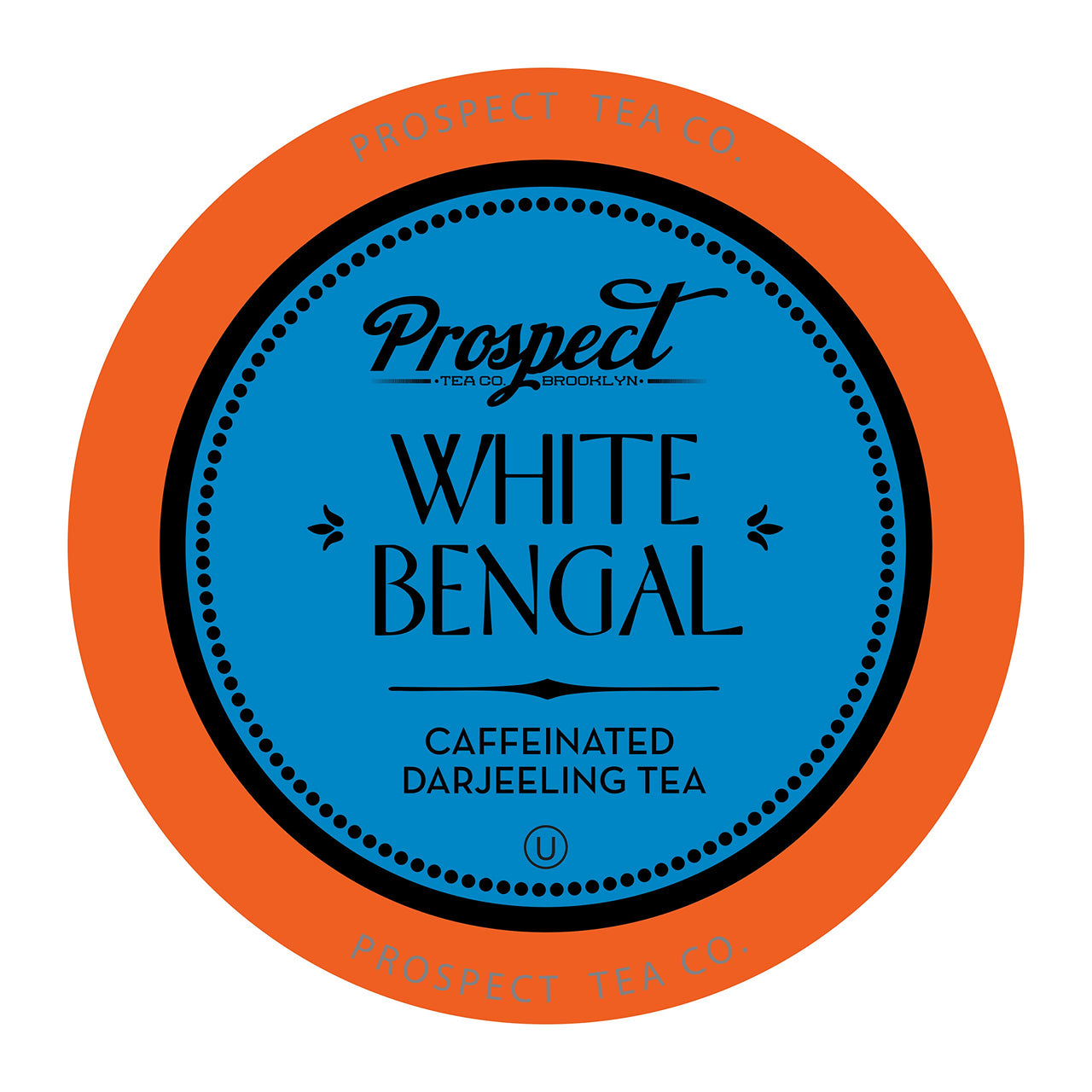 Prospect Tea White Bengal Darjeeling Tea Pods Compatible with K Cup Brewers Including 2.0, 40 Count