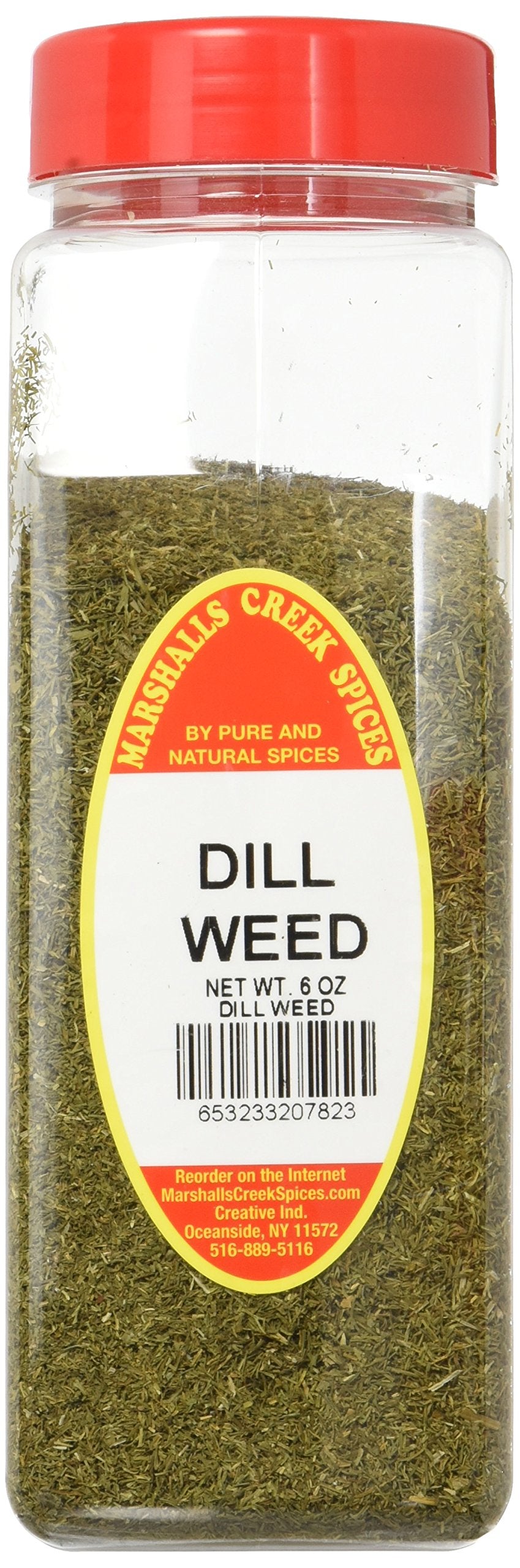 Marshalls Creek Spices X-Large Seasonings, Dill Weed, 6 Ounce