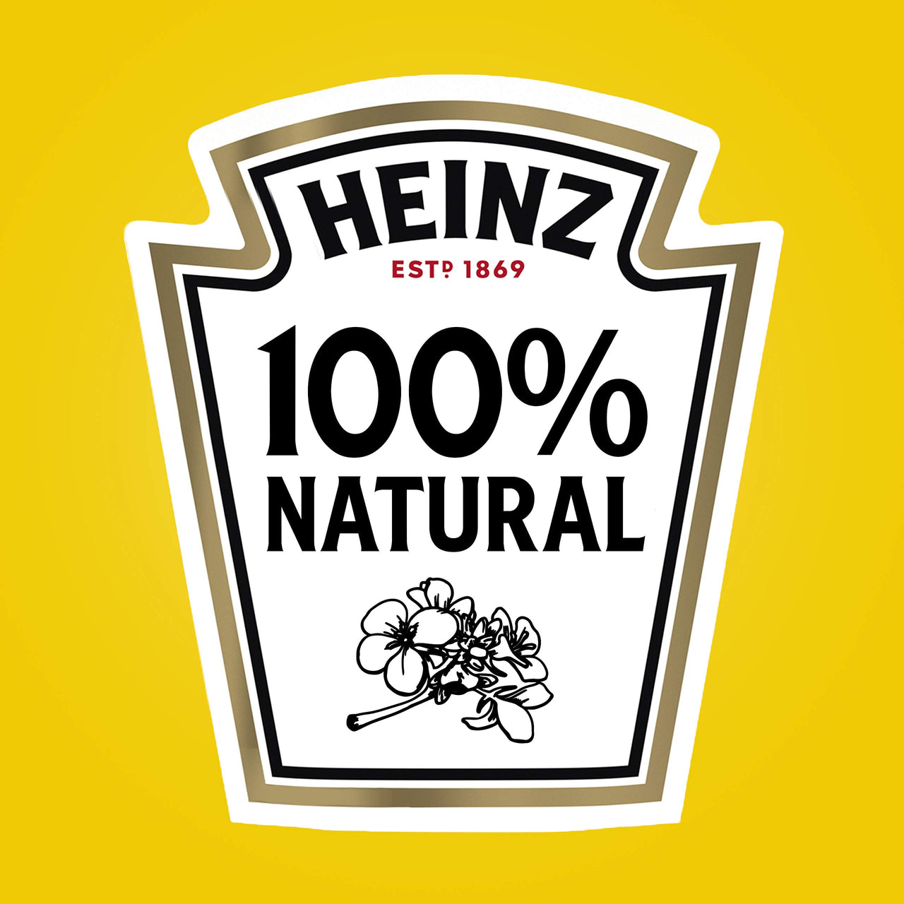 Heinz Yellow Mustard (8 oz Bottle)