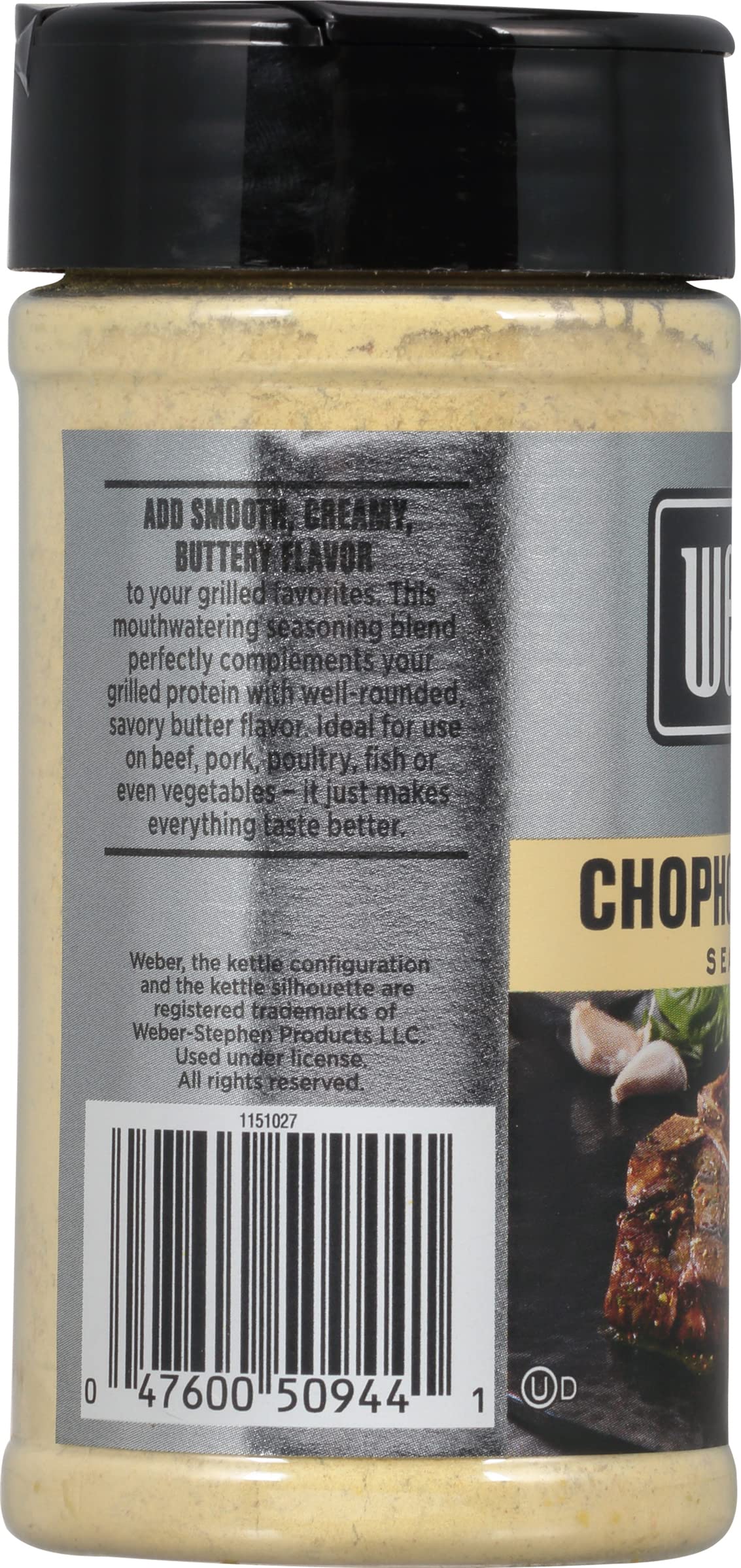 Weber Chophouse Butter Seasoning, 6.5 Ounce Shaker