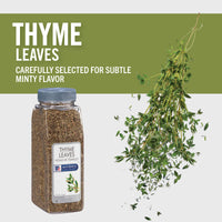 McCormick Culinary Thyme Leaves, 6 oz - One 6 Ounce Container of Dried Thyme Leaves, Perfect for Soups, Meat and Seafood Entrees