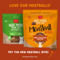 Cloud Star Wag More Bark Less Meatballs  Soft Grain Free Real Natural Chicken Dog Treats, Chicken 14 oz.
