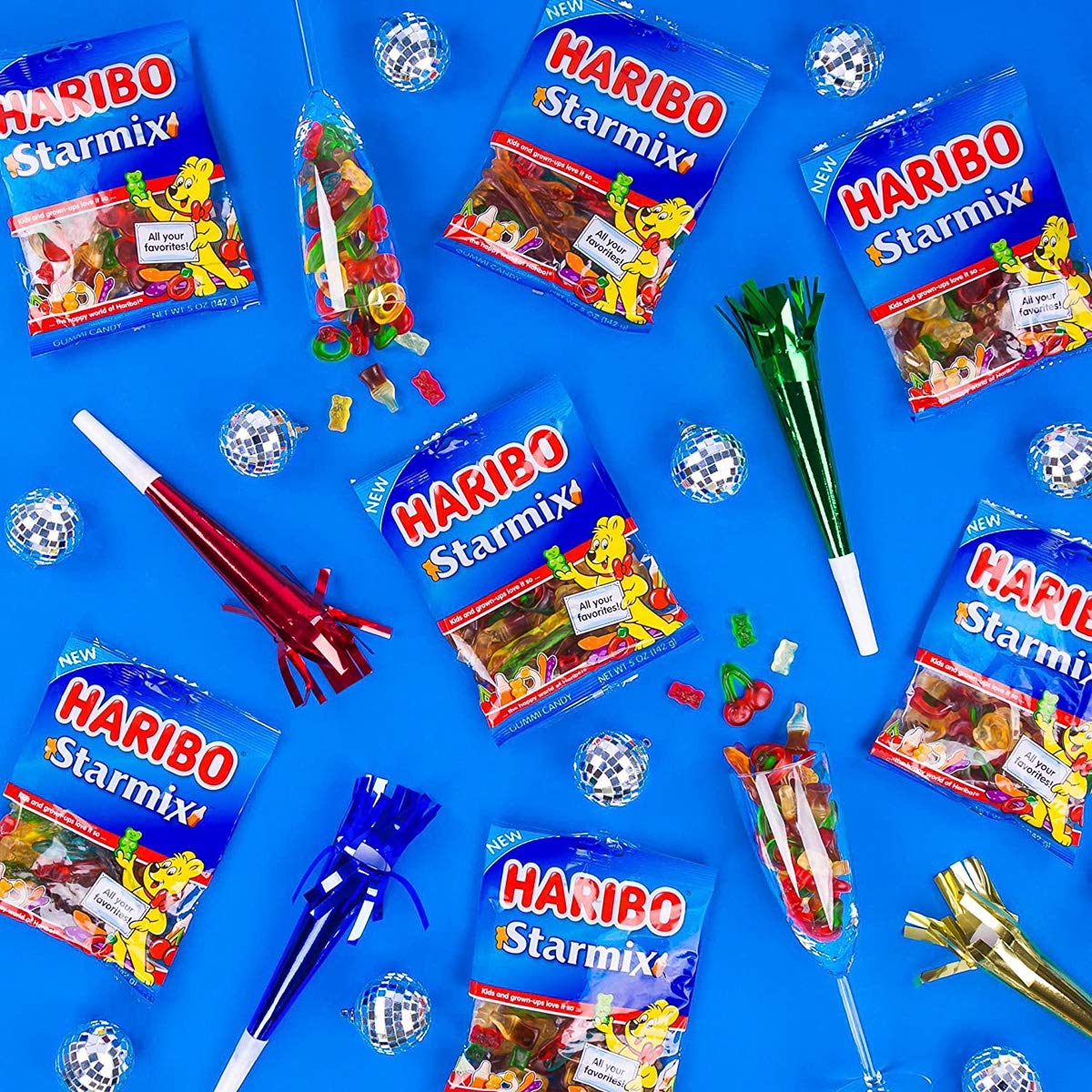 Haribo Starmix Gummi Candy 4oz Bag