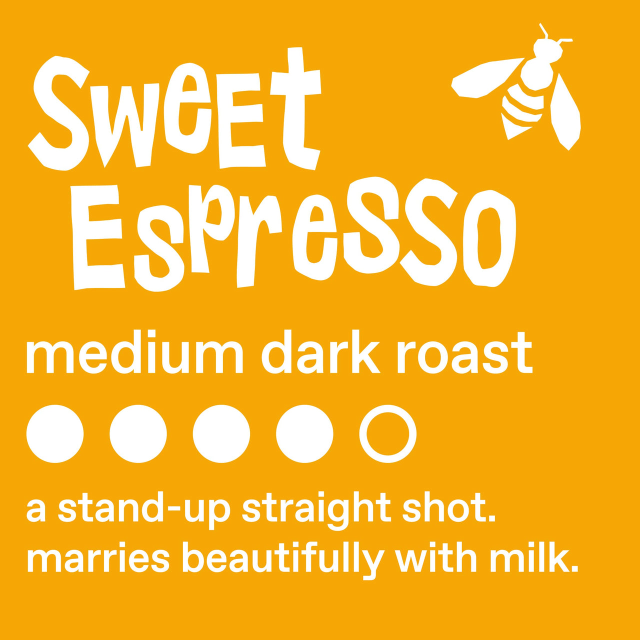 Ethical Bean Fairtrade Organic Coffee, Sweet Espresso Medium Dark Roast, Ground Coffee Beans - 100% Arabica Coffee (8 oz Bag), 0.5 Pound (Pack of 1)