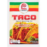 Lawry's  Taco Spices & Seasonings Mix, 1 oz (Pack of 12)