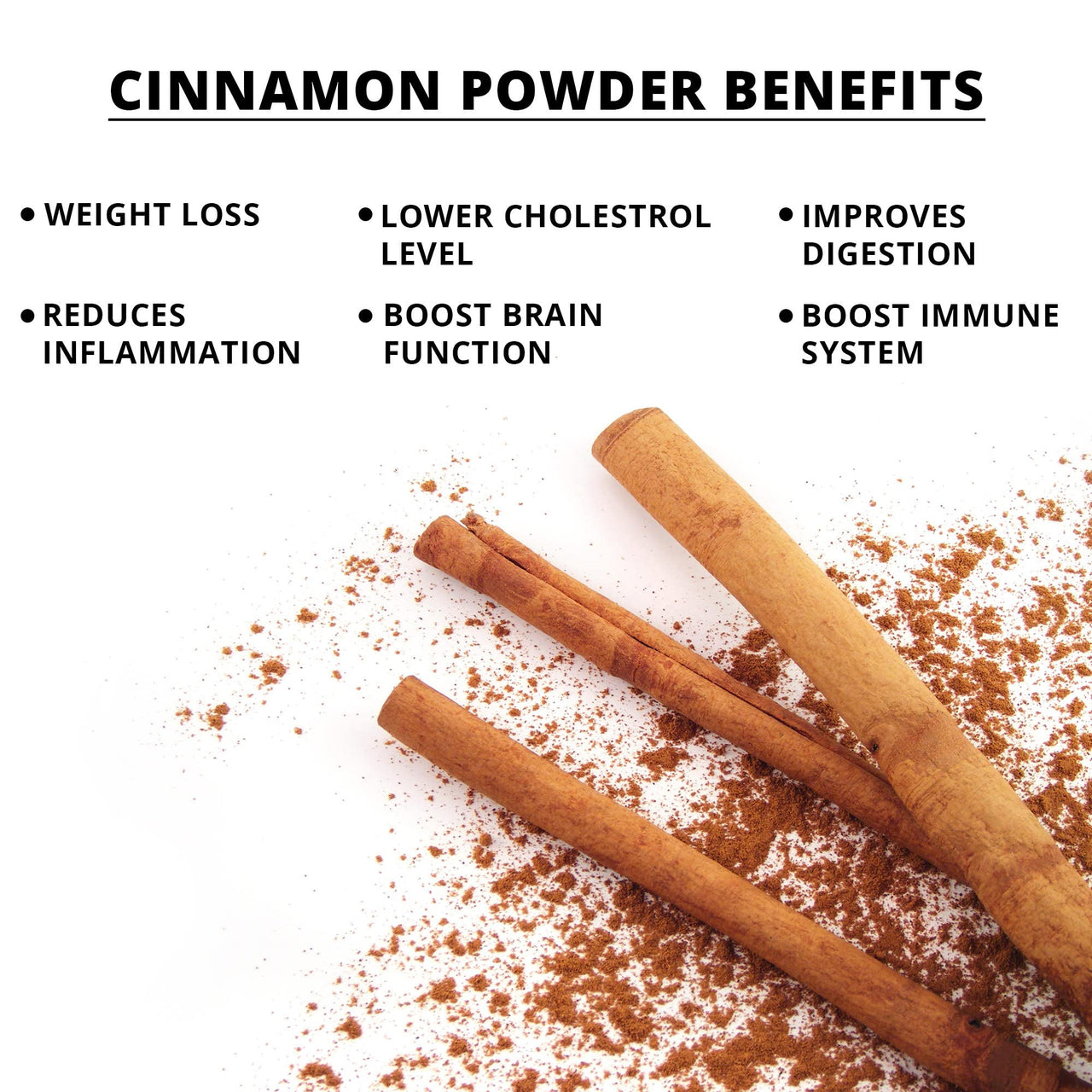 Himalayan Chef Organic Cinnamon Powder, Free from additives & Artificial Dyes, Non GMO & Gluten Free, Unique Cinnamon Powder Shaker 5.29 Oz