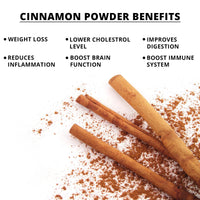 Himalayan Chef Organic Cinnamon Powder, Free from additives & Artificial Dyes, Non GMO & Gluten Free, Unique Cinnamon Powder Shaker 5.29 Oz