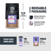 Tiesta Tea - Cocoa Mint Chill, Loose Leaf Chocolate Peppermint Herbal Tea, No Caffeine, Hot & Iced Tea, 12 oz Bulk Bag - 200 Cups, Natural Flavors, Stress Relief, Herbal Tea Loose Leaf