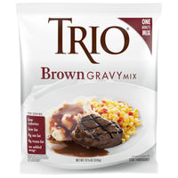 Trio Brown Gravy Mix Club Pack 13.37 oz (Pack of 8)