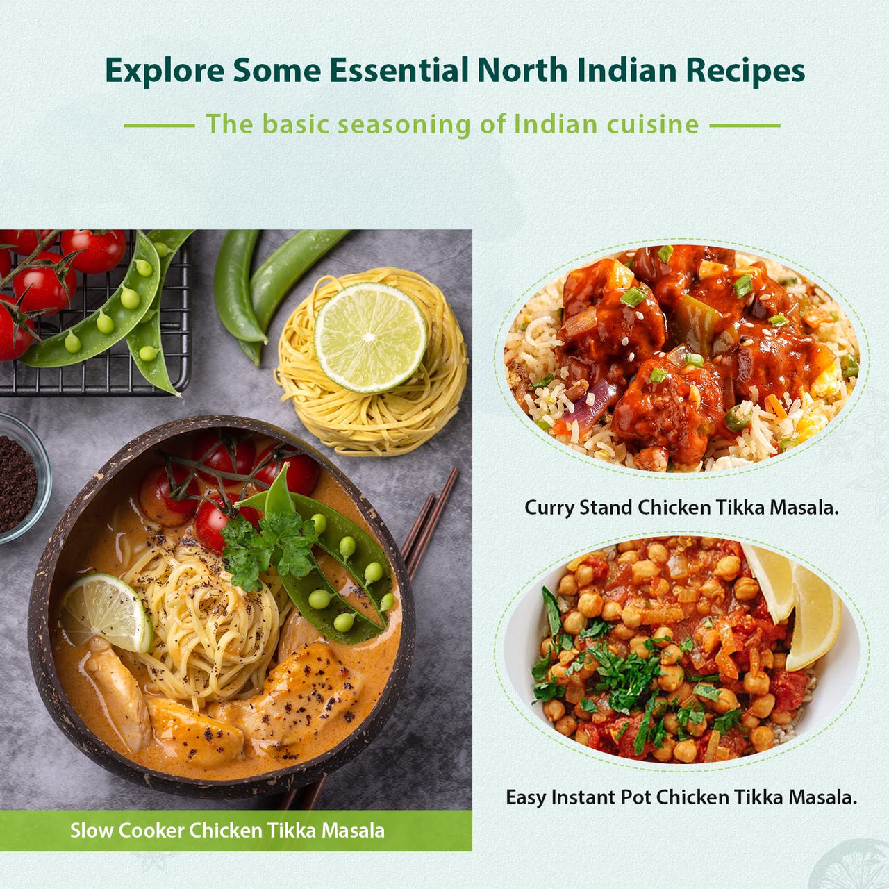 Soeos Garam Masala, garam masala powder, Indian 10-Spice Blend, All Natural Blend, Salt-Free, Vegan, No Colors, Gluten Friendly, Non-GMO, Authentic Indian Food Spices, Masala Seasoning, Garam Masala Bulk, 12oz.
