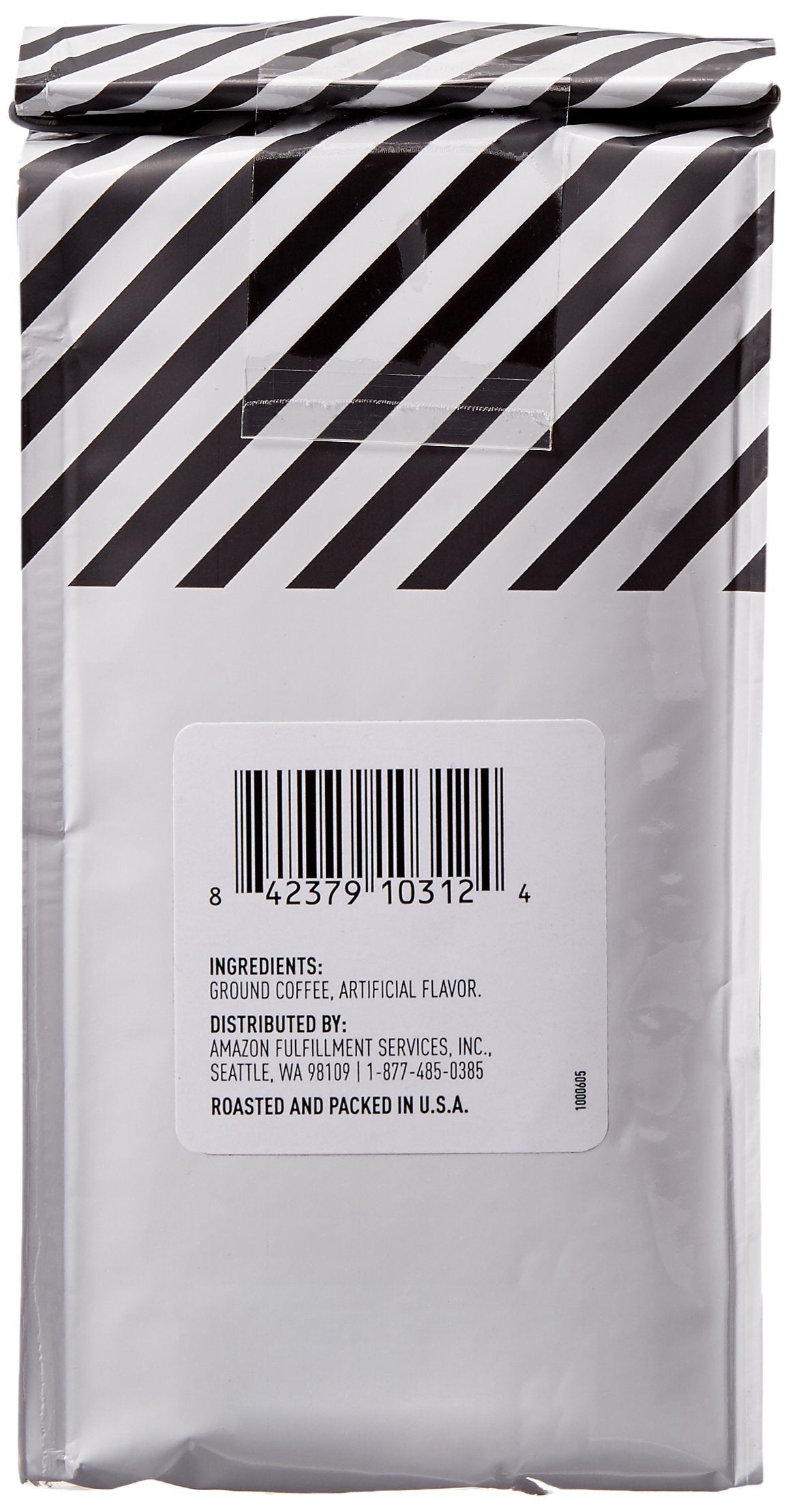 AmazonFresh Hazelnut Flavored Coffee, Ground, Medium Roast, 12 Ounce