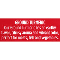 McCormick Ground Turmeric (Keto Friendly), 5.87 oz