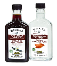 Watkins Pure Vanilla Extract, with Madagascar Vanilla Beans, Non-GMO, Kosher, 4 oz. Bottle, 1-Pack