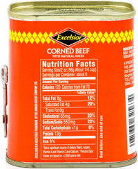EXCELSIOR Corned Beef in Natural Juices, 12 Ounce