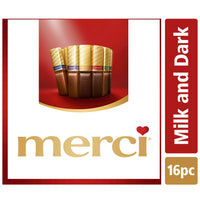 MERCI Finest Assortment of Eight European Chocolates, 7 Ounce Box | Chocolate Gift Box for Holiday Gifts, Teacher Gifts, Gifts for Mom, Gifts for Dad, Thank You Gifts or Personalized Gifts