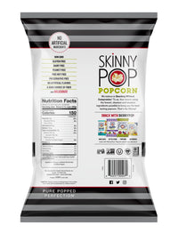 SkinnyPop Sea Salt & Pepper Popcorn, Gluten Free, Non-GMO, Healthy Popcorn Snacks, Easter Snacks, Skinny Pop, 4.4oz Grocery Size Bag