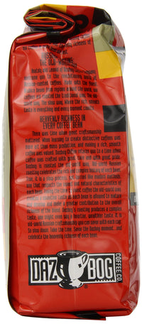 Dazbog Coffee | Roulette Blend | Ground Coffee | 11 oz. | Light & Dark Roasts | Smoky French Roasted Coffee | Full Bodied Blend | Vacuum Sealed Freshness