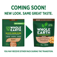 Whole Earth Allulose Baking Blend Brown Sugar Substitute, 12 Ounce Bag