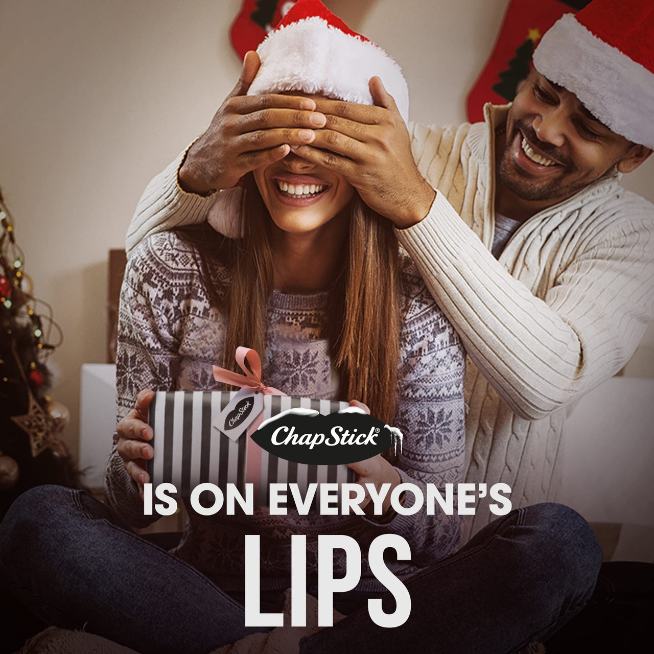 ChapStick Holiday Collection Lets Celebrate Holiday Lip Balm Stocking Gift Pack - 0.15 Oz (Pack of 4)