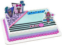 DecoPac L.O.L. Surprise! Born to Sparkle Cake Topper DecoSet - Cake Topper - Cake Decoration