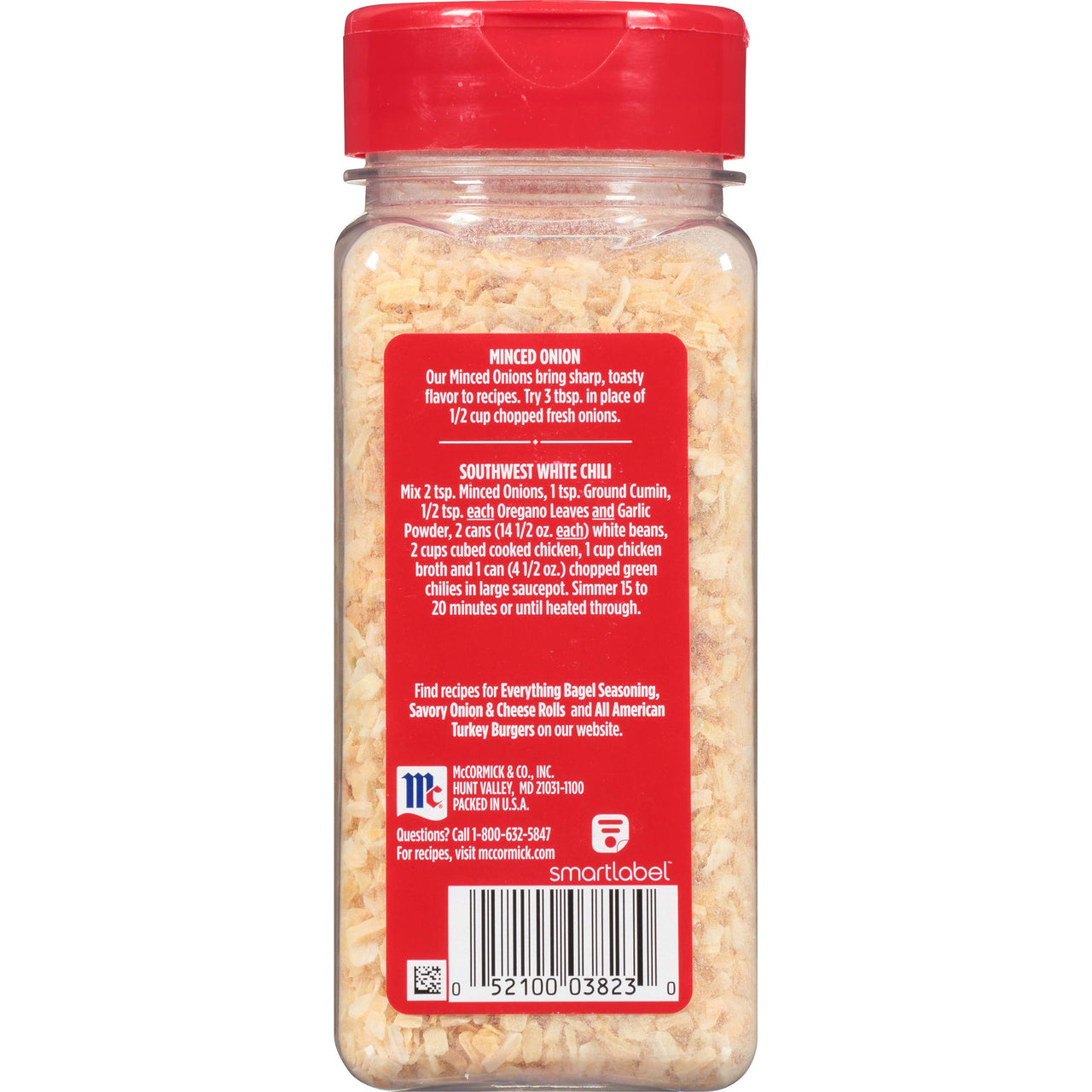 McCormick Minced Onion, 6.37 oz