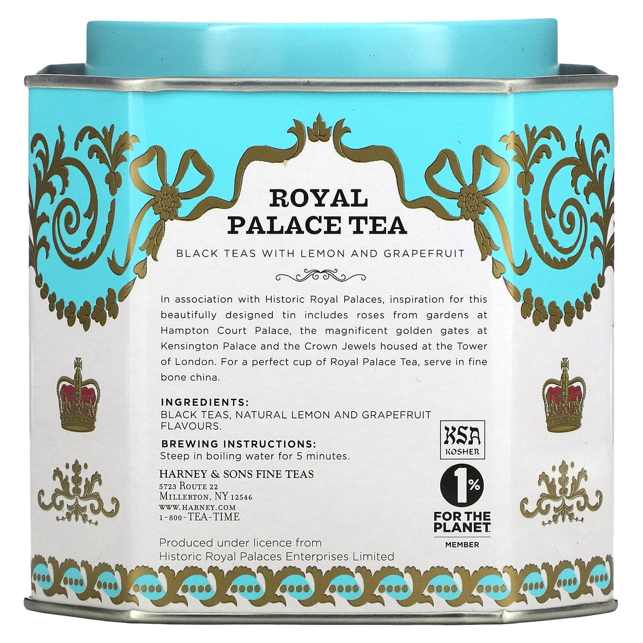 Harney & Sons Royal Palace Tea Tin (30 Sachets) 2.67 Ounces