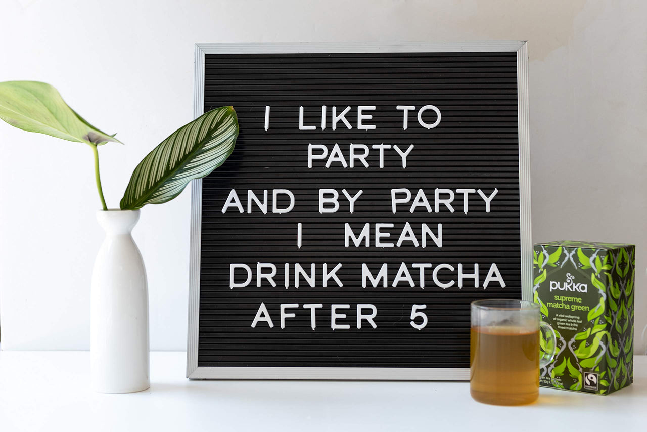 Pukka Supreme Matcha Green, Organic Herbal Green Tea with Oothu, Sencha & Suio Gang, 20 Count (Pack of 3)