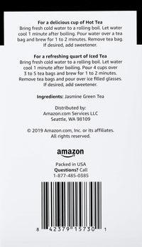 Happy Belly Jasmine Green Tea Bags, 20 Count