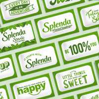 SPLENDA Stevia Zero Calorie Sweetener, Plant Based Sugar Substitute Granulated Powder, Single Serve Packets, 140 Count