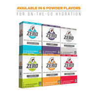 Gatorade G Zero Powder, Glacier Freeze, 0.10 oz Packets (120 Pack)