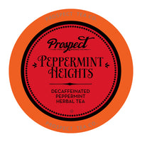 Prospect Tea Peppermint Heights Herbal Tea Pods Compatible with K Cup Brewers Including 2.0, 40 Count
