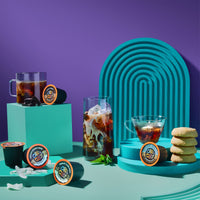 Crazy Cups Flavored Coffee for Keurig K-Cup Machines, Death by Chocolate, Hot or Iced Coffee, 22 Single Serve, Recyclable Pods