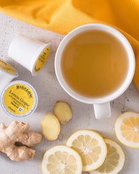 Bigelow Lemon Ginger Keurig K-Cup Pods Herbal Tea, Caffeine Free, 48 Count (Pack Of 1)