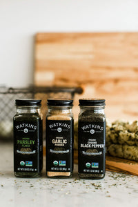 Watkins Gourmet Organic Spice Jar, Parsley Flakes, 0.59 Ounce Jar, 3-Pack