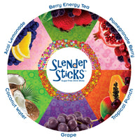 NOW Foods, Slender Sticks, Tropical Punch, 15 Calories Per Stick, Refreshingly Delicious, with Antioxidant Vitamins A,C, E, 12/Box