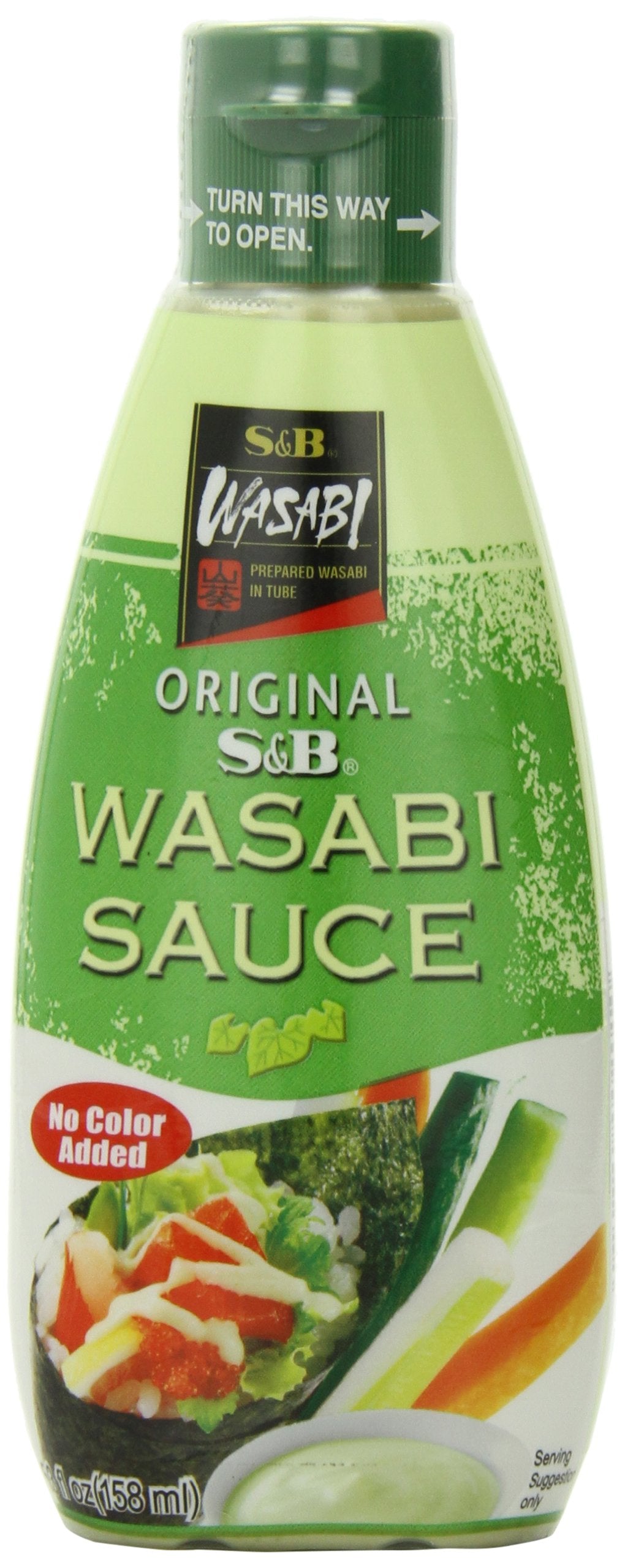 S&B Wasabi Sauce, 5.3-Ounce