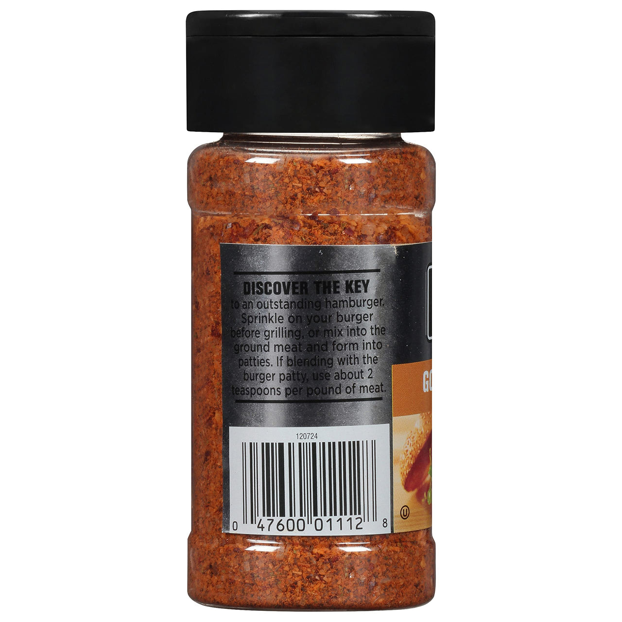 Weber Gourmet Burger Seasoning, 2.75 Ounce Shaker